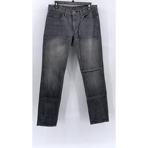 LEVI'S Men's Gray Denim 511 Slim-Leg Regular-Fit Five Pocket Jeans SZ 32X32